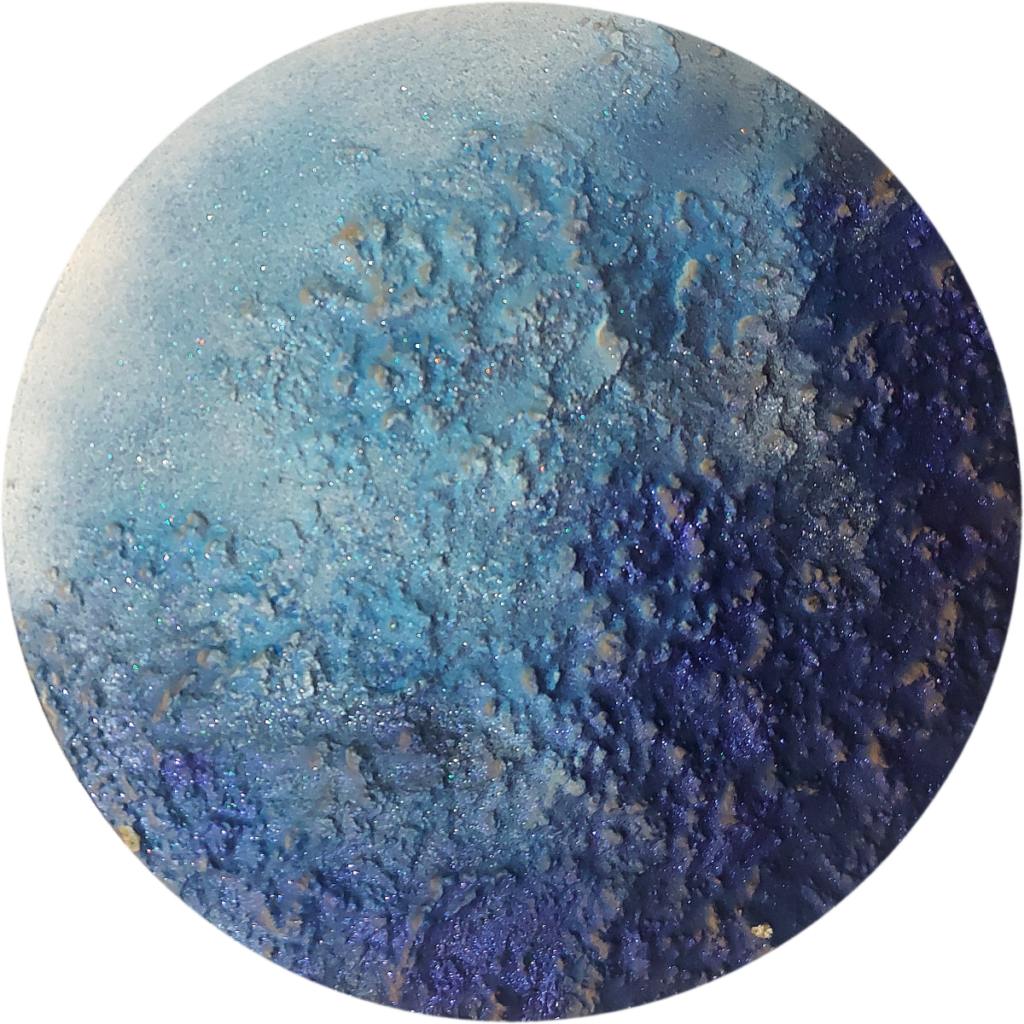 Luna Azzurra 40cm N. 2018072 Opera d'Arte di Paola Romano